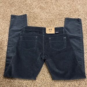 Patagonia Women's Dark Gray Corduroy Skinny Pants